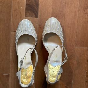 Cole Haan Nude Maryjane style heels